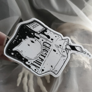 Ghost Milk Sticker