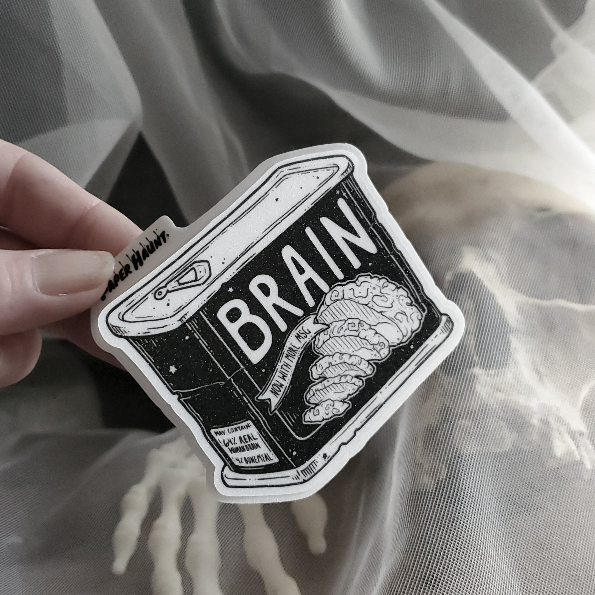 Brain Can sticker