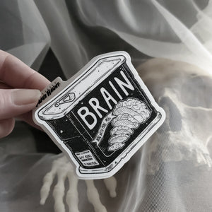 Brain Can sticker