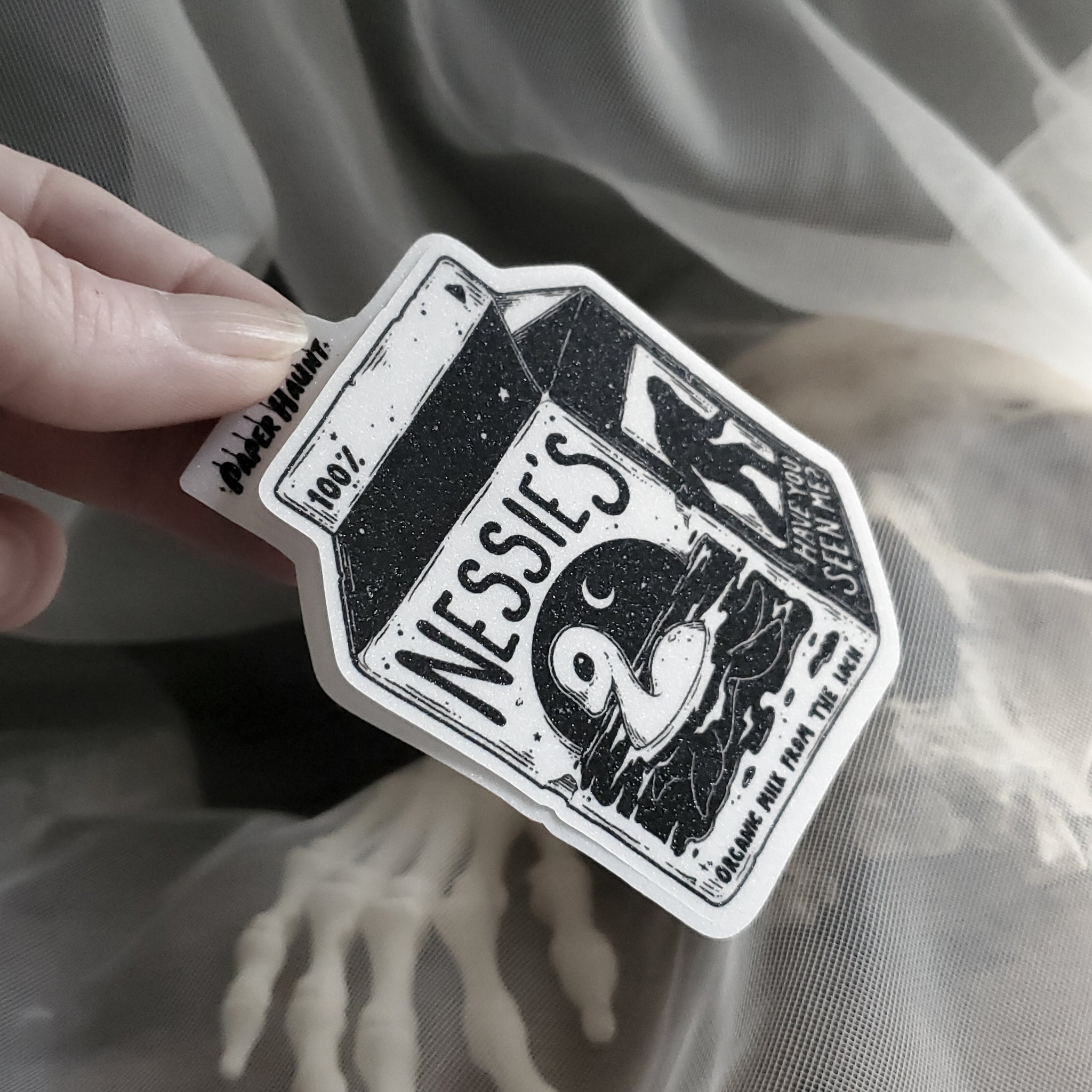 Nessie's Milk sticker- Loch ness (Copy)