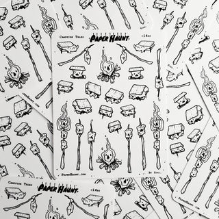 Smore sticker sheet - Paper Haunt / White Stag Art