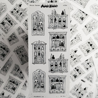 Potion Cabinet STICKER sheet - Paper Haunt / White Stag Art