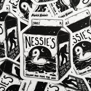 Nessie's Milk sticker- Loch ness (Copy)