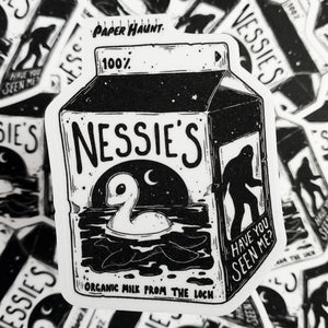 Nessie's Milk sticker- Loch ness (Copy)