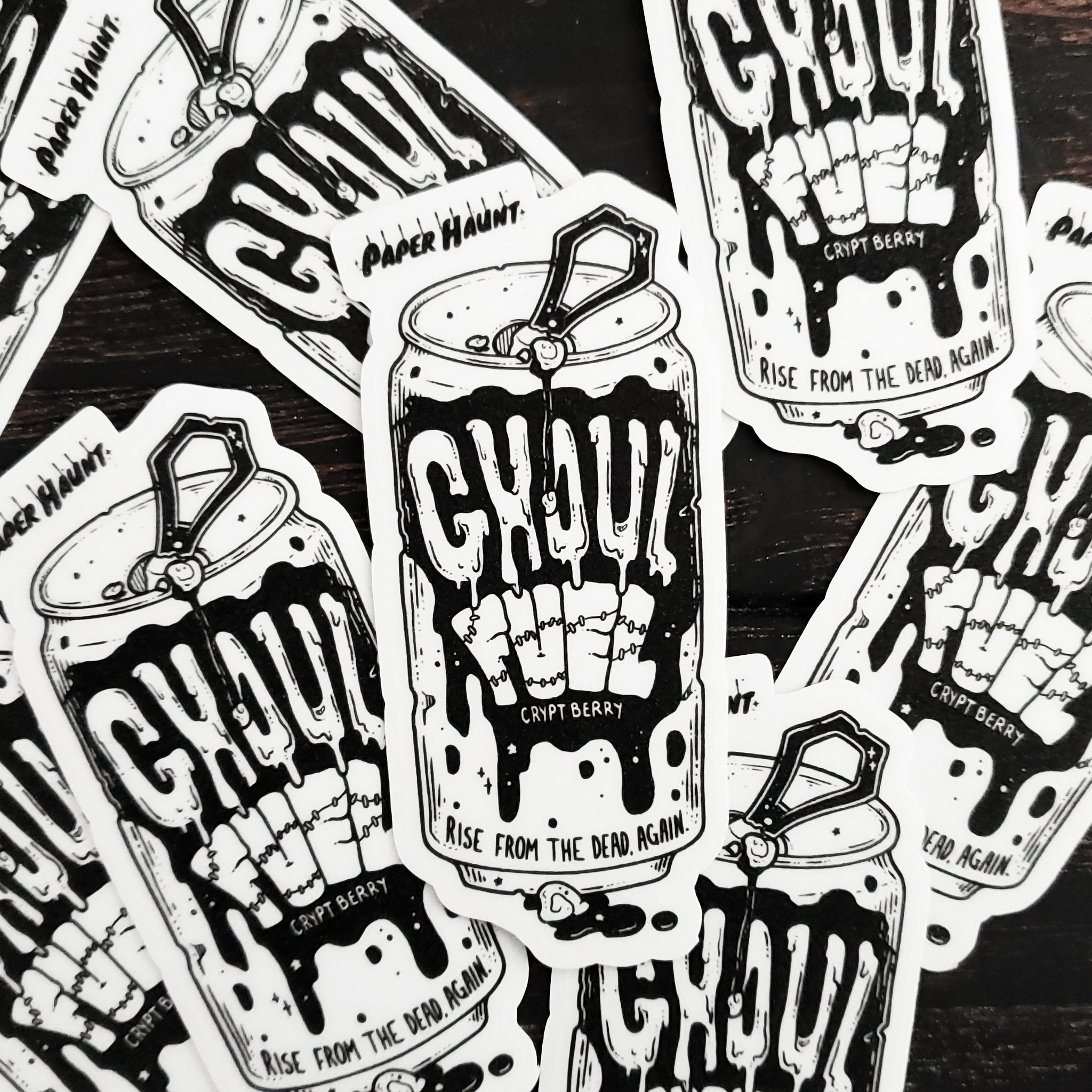 Ghoul Fuel Soda Can Sticker