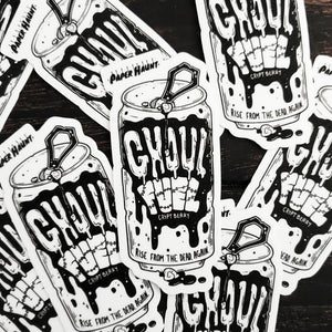 Ghoul Fuel Soda Can Sticker
