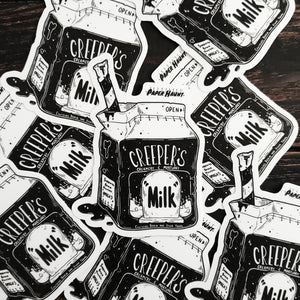 Zombie "Milk" Sticker