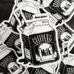 Zombie "Milk" Sticker