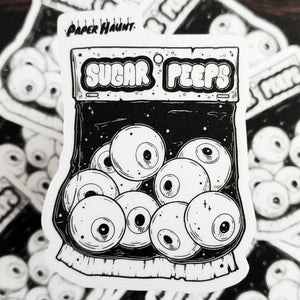 Sugar Peepers Candy Sticker