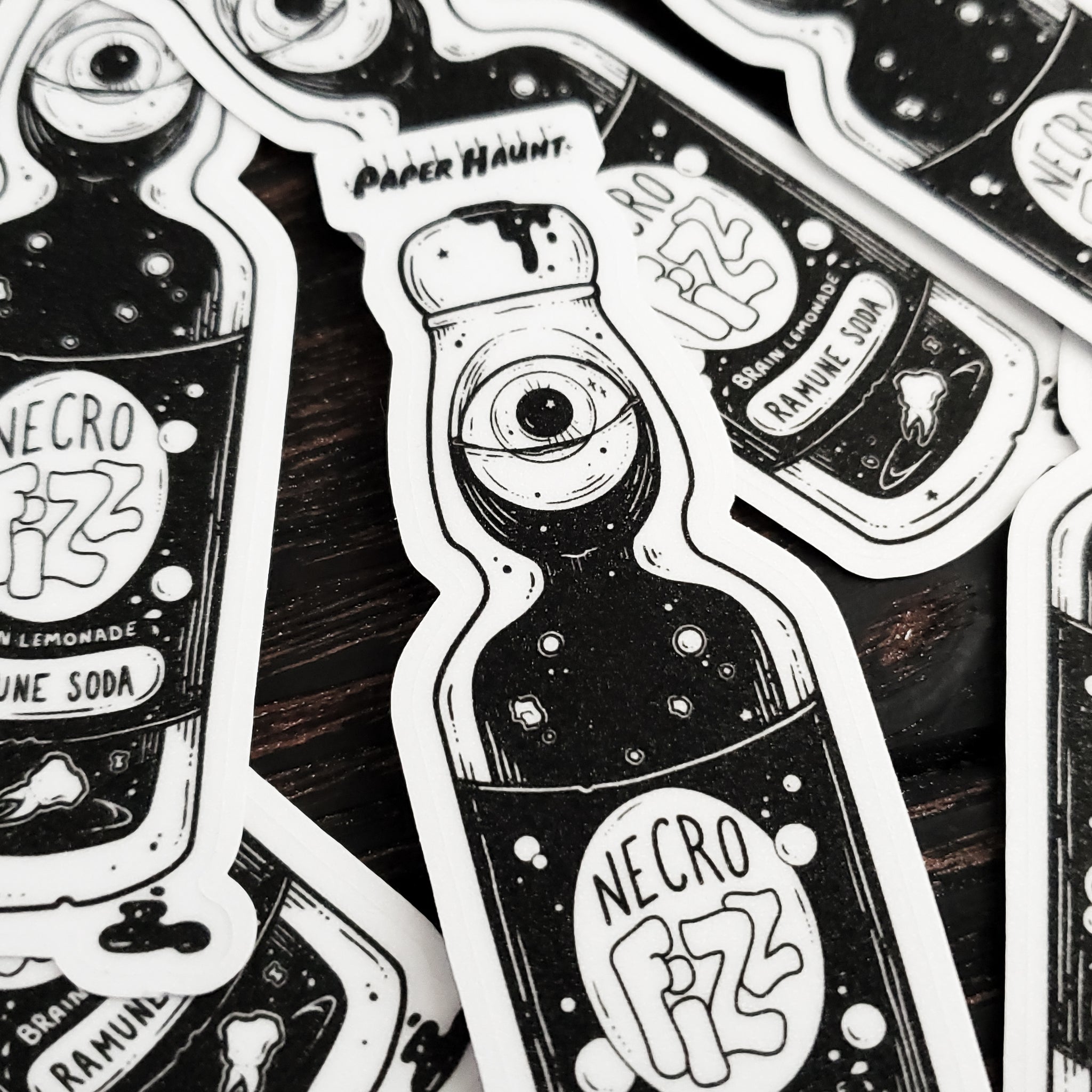 Ramune Zombie Soda sticker