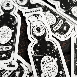 Ramune Zombie Soda sticker