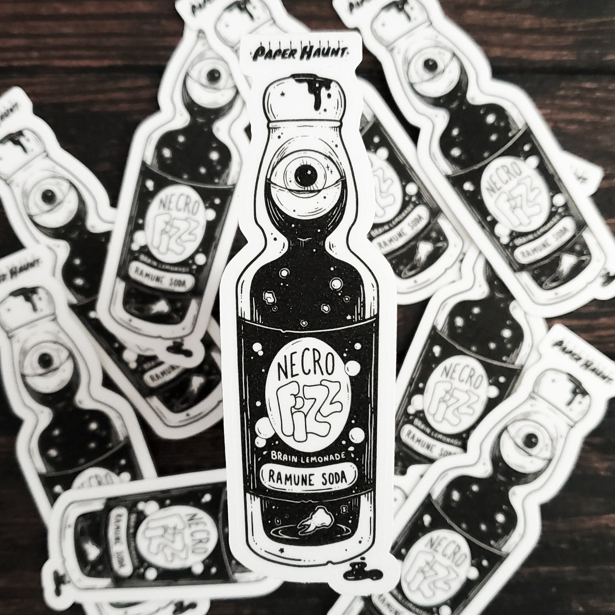 Ramune Zombie Soda sticker