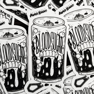 Blood Sugar Vampire Soda STICKER
