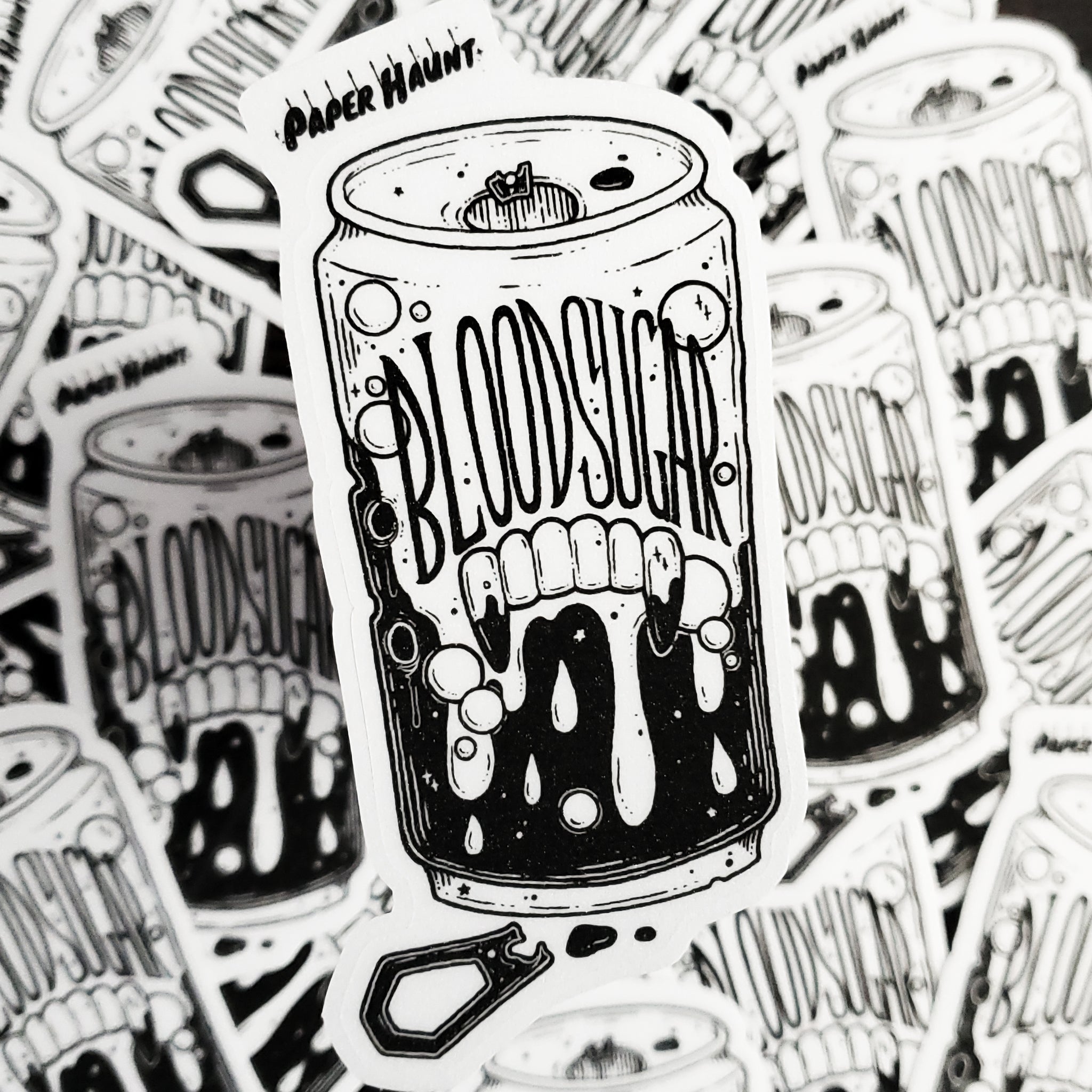 Blood Sugar Vampire Soda STICKER