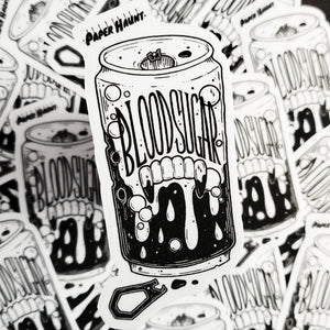 Blood Sugar Vampire Soda STICKER