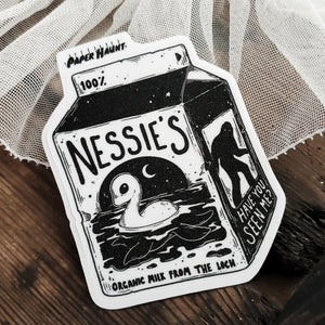 Nessie's Milk sticker- Loch ness (Copy)