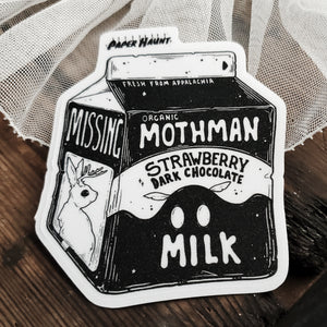 Mothman Milk Carton sticker