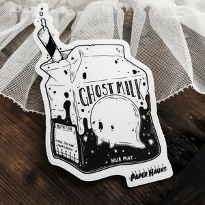 Ghost Milk Sticker
