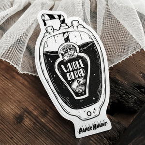 Blood Pouch STICKER- Vampire Food