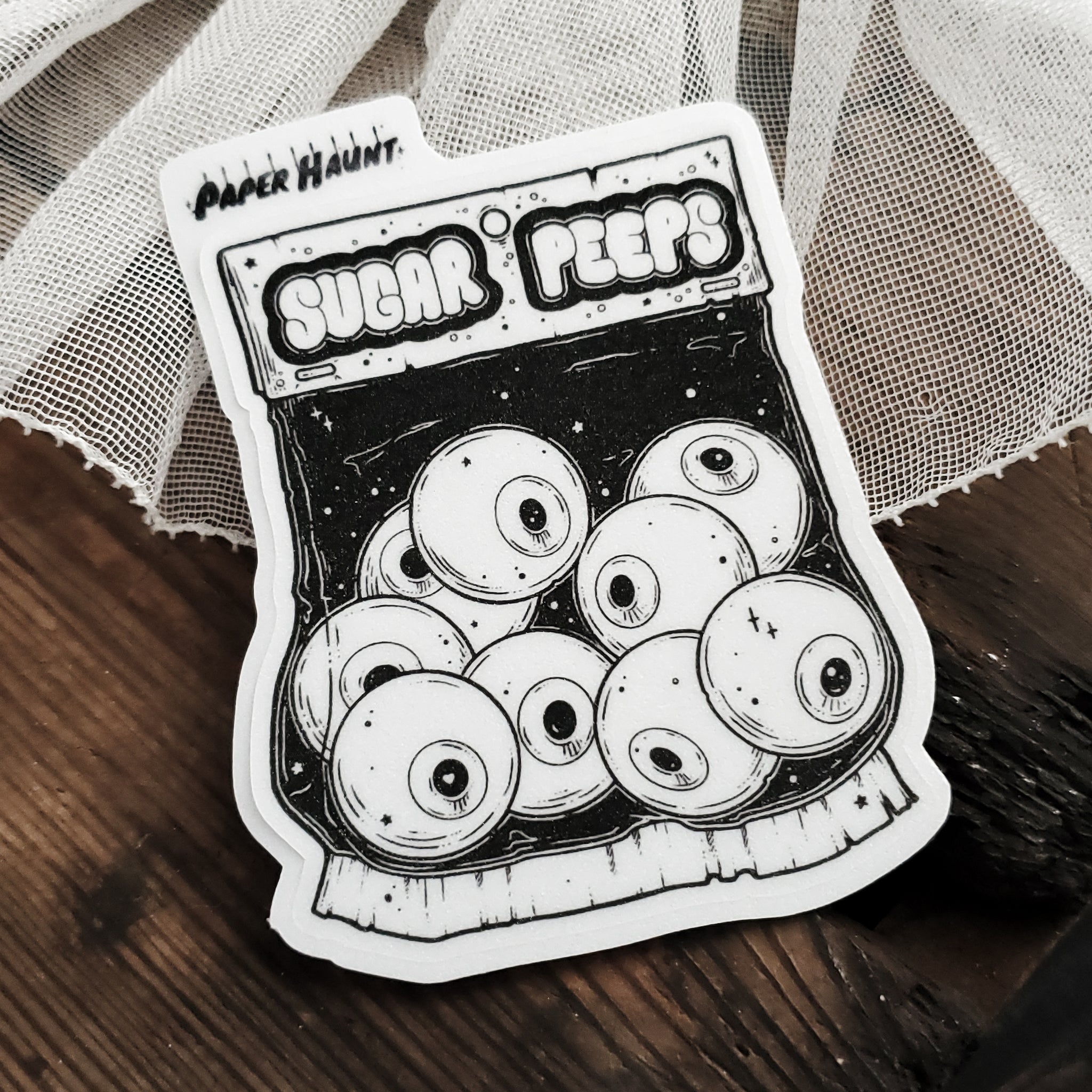 Sugar Peepers Candy Sticker