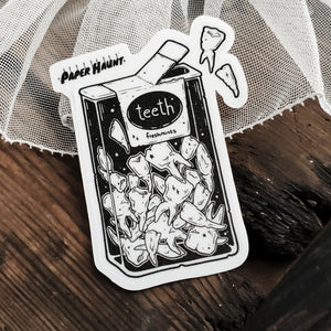Teeth mint STICKER