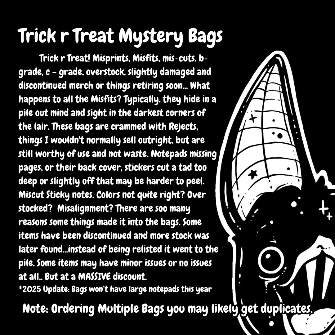 Trick r Treat Mystery Misfits Bags 2025
