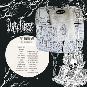 Dark Forest STICKER sheet Collection