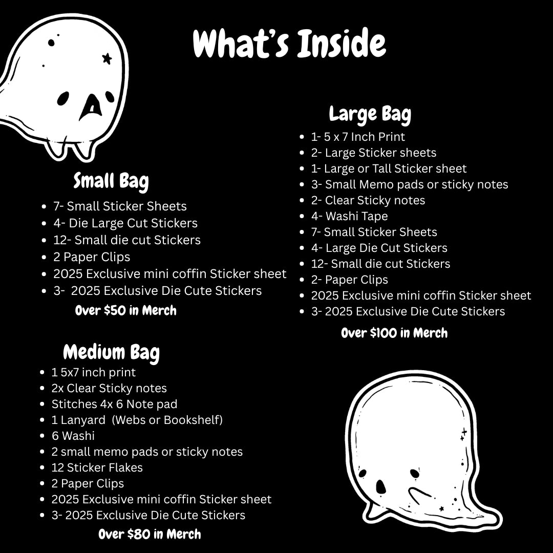 Trick r Treat Mystery Misfits Bags 2025
