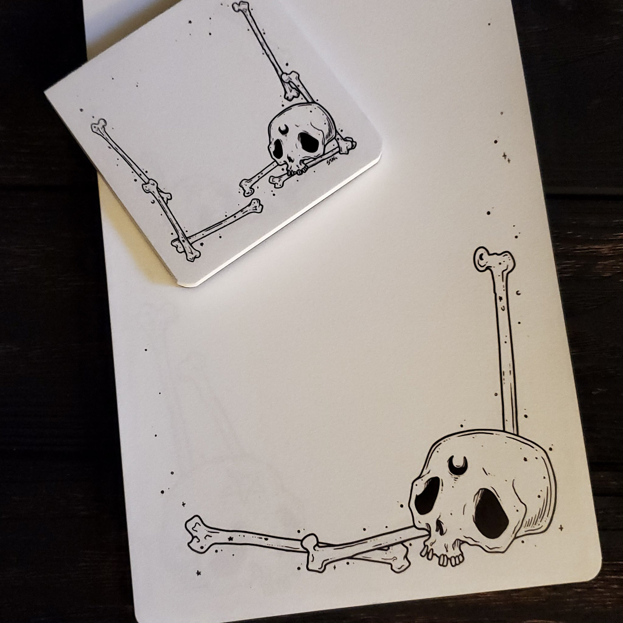 Bones Large Note Pad