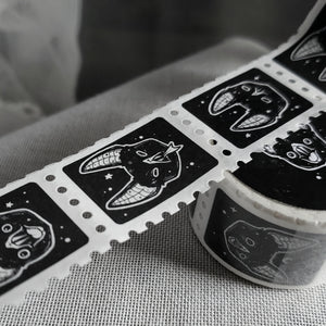 Vampire Bat stamp WASHI tape