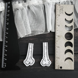 Bones Magnetic Bookmark set