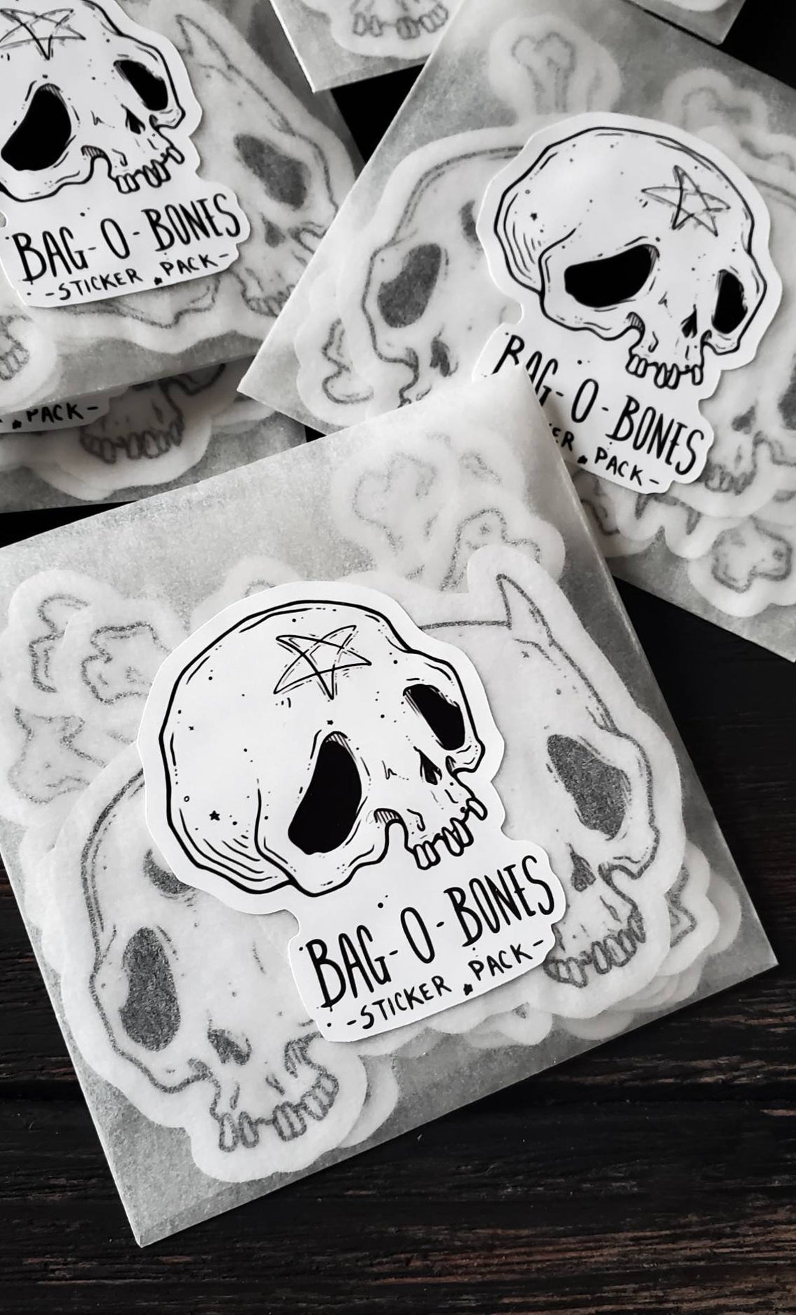 Bag O Bones STICKER pack