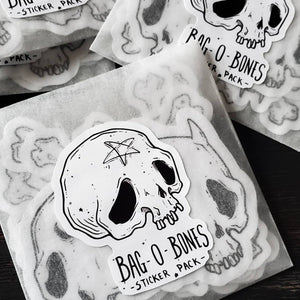 Bag O Bones STICKER pack