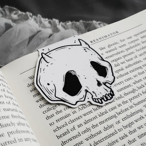 Devil Skull Magnetic Bookmark