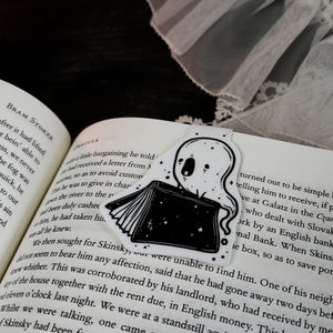 Ghost Book Magnetic Bookmark