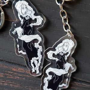 The Banshee- ghost charm keychain