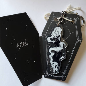 The Banshee- ghost charm keychain