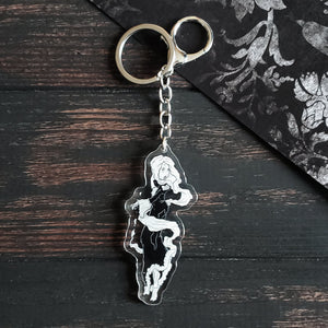 The Banshee- ghost charm keychain