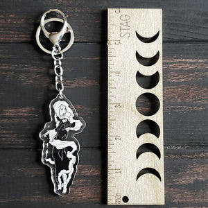 The Banshee- ghost charm keychain