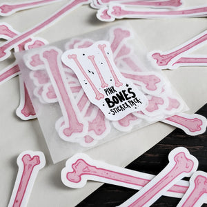 Pink Bones STICKER pack