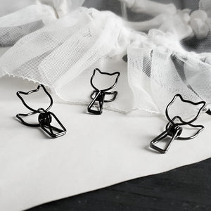 Cat Binder clip set paperclips