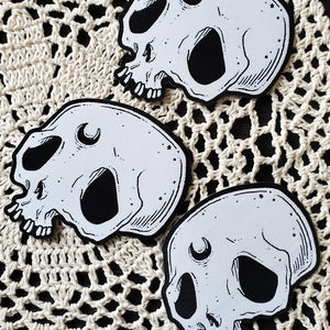 Moon and Star SKULL patch