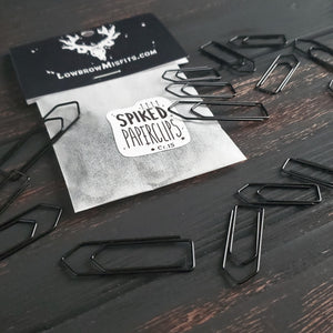 Spiked paperclips